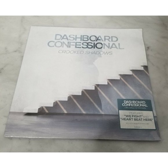Dashboard Confessional Crooked Shadows LP Vinyl Record Album New - Picture 2 of 3